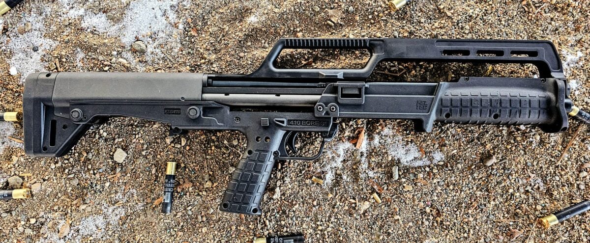 AllOutdoor Review: KelTec KSG410 - Dual Tube 410 Bore Bullpup Shotgun
