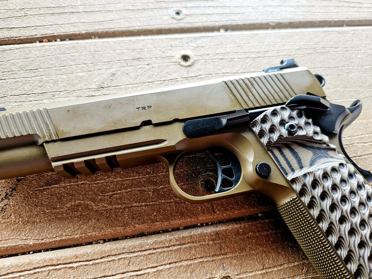 AO Review: Springfield Armory 1911 TRP .45 ACP - Coyote Brown Finish