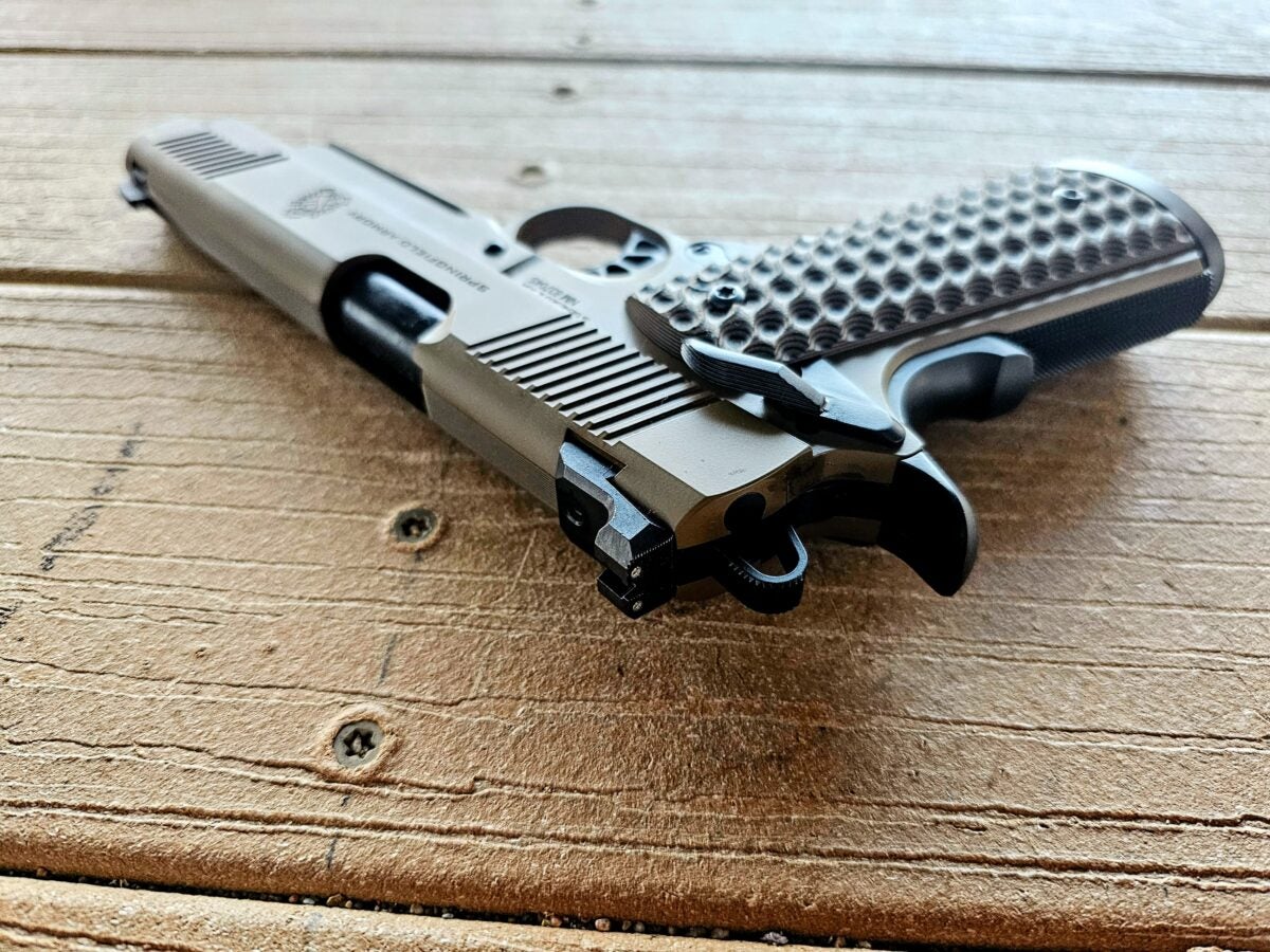 AO Review: Springfield Armory 1911 TRP .45 ACP - Coyote Brown Finish