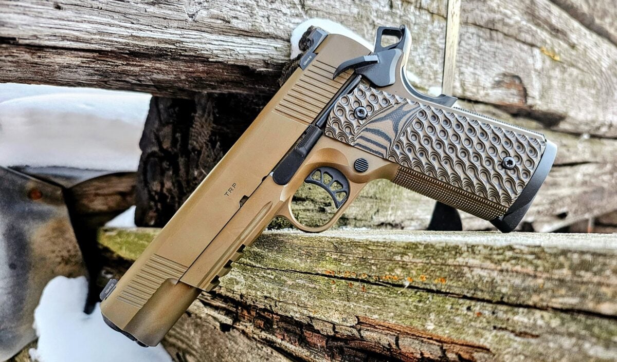 AO Review: Springfield Armory 1911 TRP .45 ACP - Coyote Brown Finish