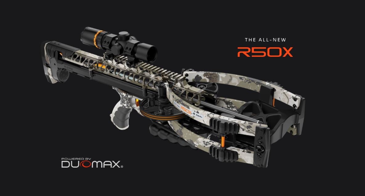 Meet the New DuoMax Cam Equipped Ravin R50X Compact Crossbow