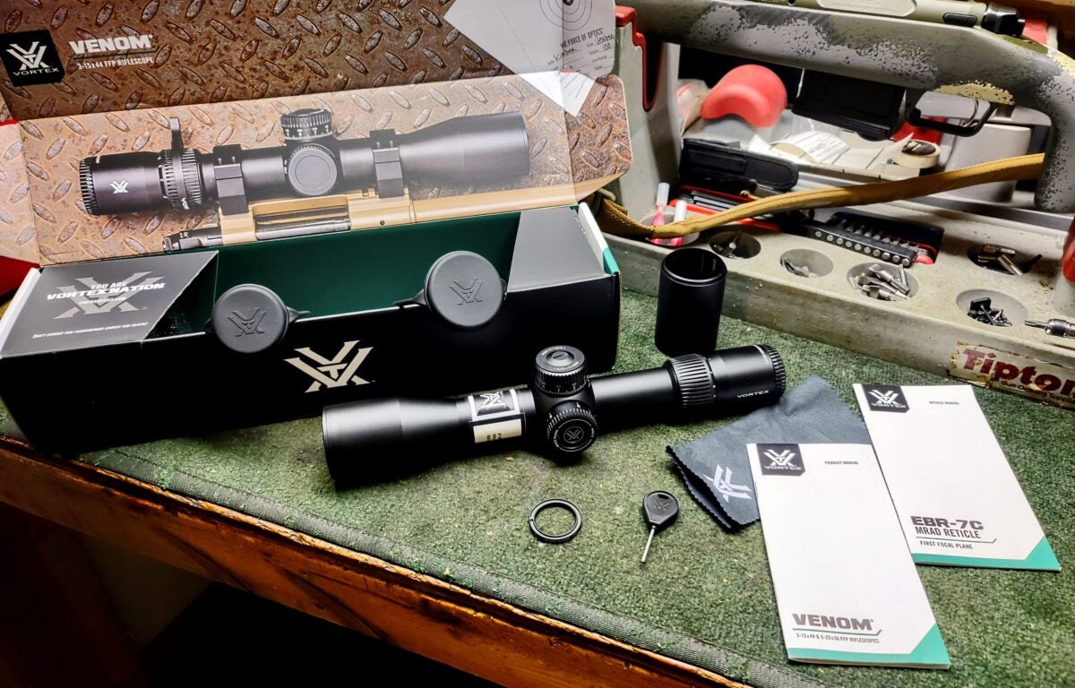 AO Review - Vortex Venom 3-15x44mm FFP EBR-7C Reticle MRAD