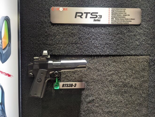 [SHOT 2024] C-More Announces RTS3 Pistol Red Dot