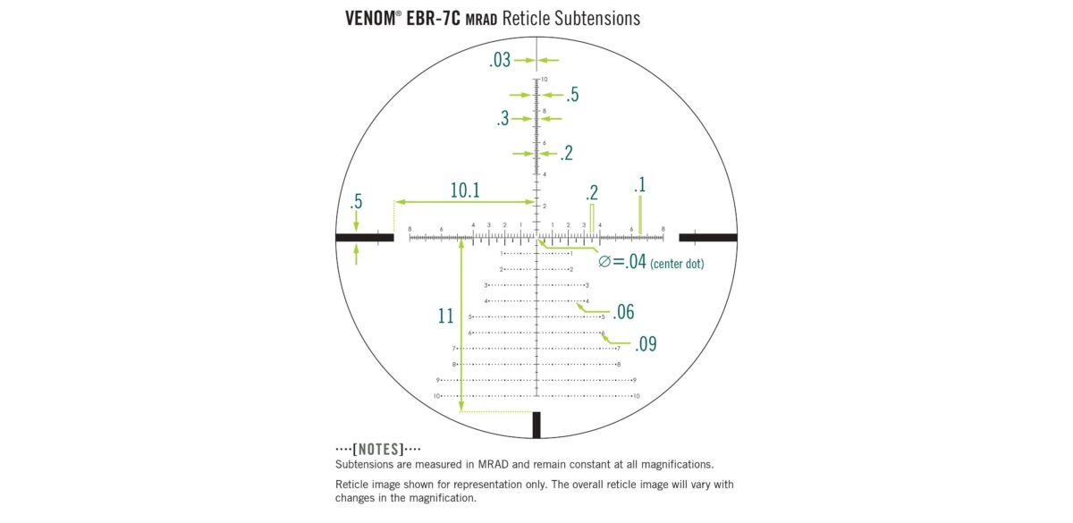 AO Review - Vortex Venom 3-15x44mm FFP EBR-7C Reticle MRAD