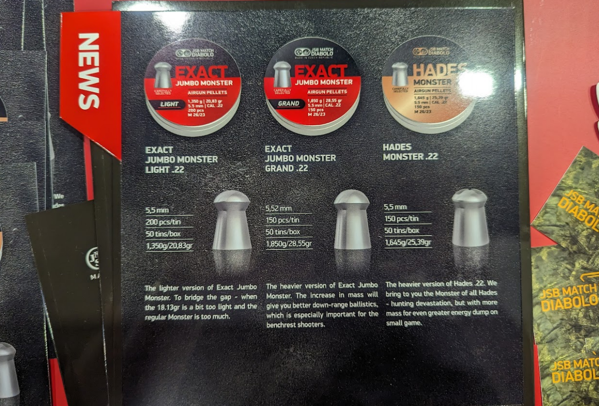 [SHOT 2024] JSB Match Diablo Announces New Air Rifle Pellets - AllOutdoor.com