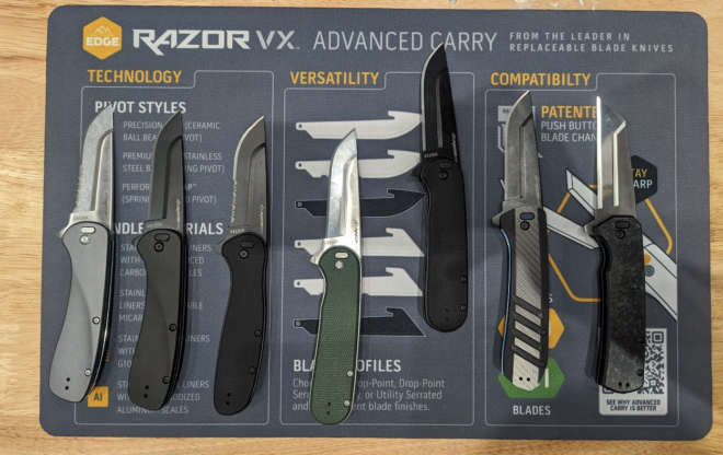 [SHOT 2024] Outdoor Edge Announces Razor VX EDC Knives