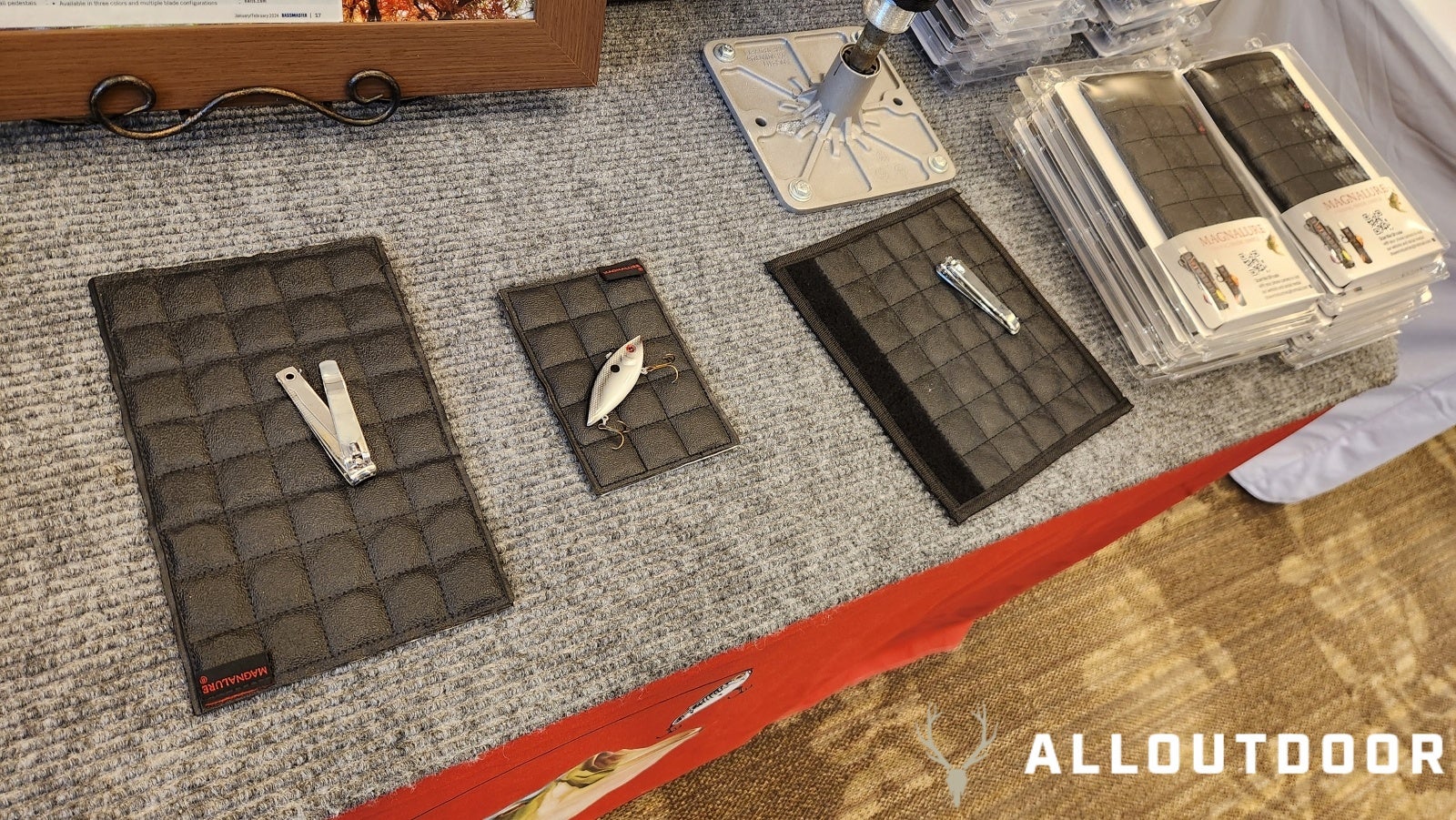 New Device Pad Providing from Magnalure – Magnetic Fishing Gear Placemat