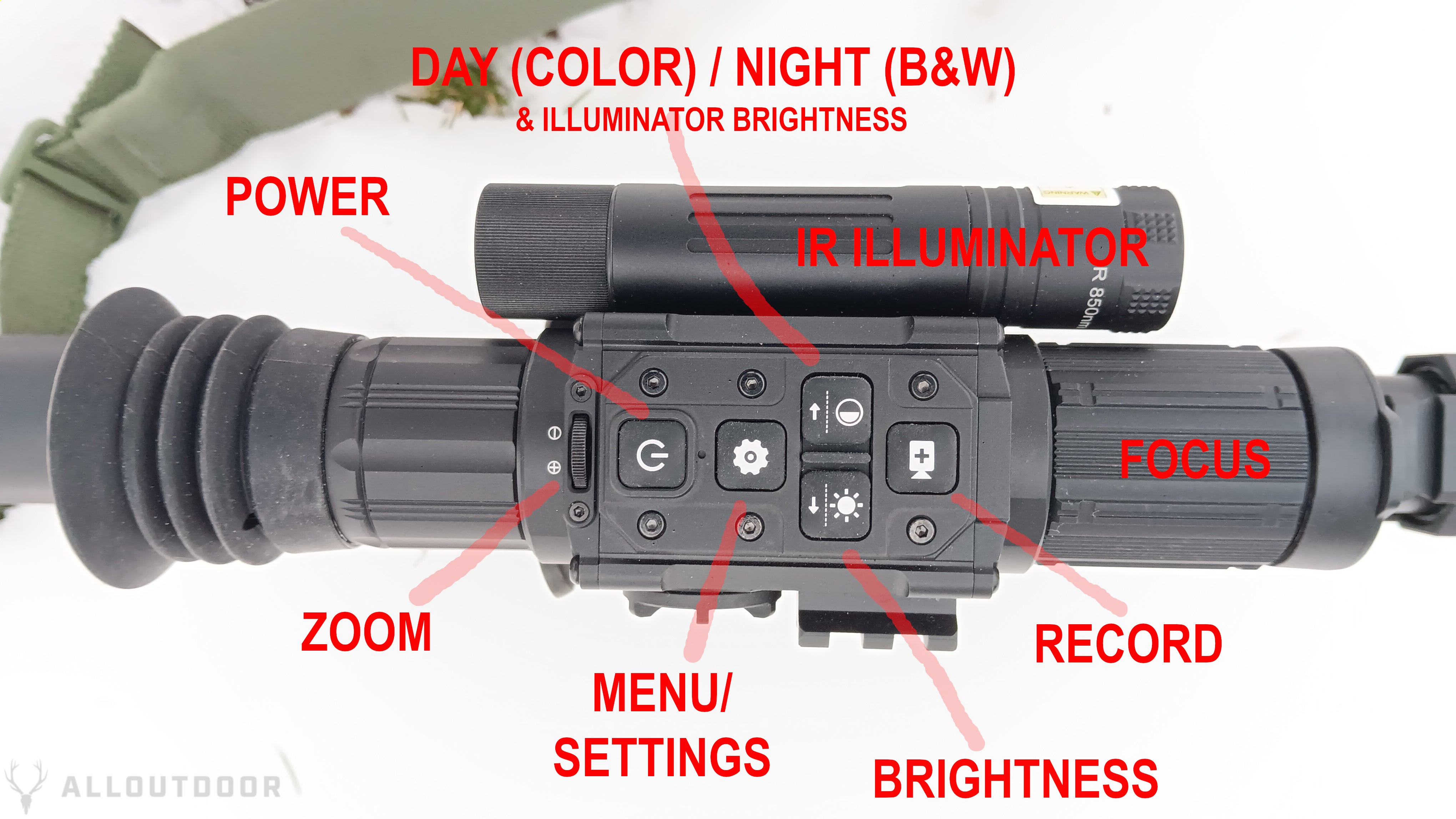 Arken Optics ZULUS Digital Day/Night Scope