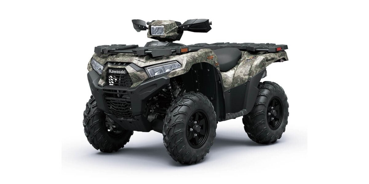 NEW Kawasaki Brute Force ATV Boasting TrueTimber Camouflage