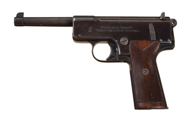 POTD: Their Early Self Loader – The Webley 1904 in .455