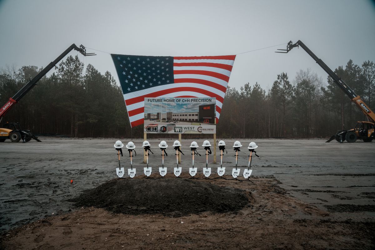 New C&H Precision Headquarters Breaks Ground in Georgia