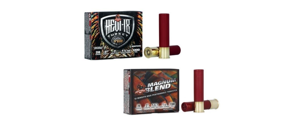 HEVI-Shot’s New HEVI-18 TSS Turkey 28 Gauge 3″ – Now Available HEVI-Shot’s New HEVI-18 TSS Turkey 28 Gauge 3″ – Now Available