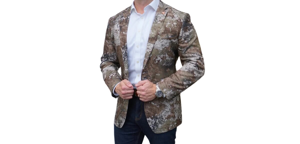 TrueTimber Partners with Perfect Pattern Sportcoats for Camo Blazers