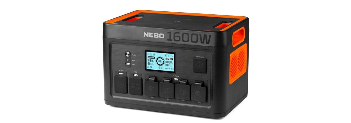 NEBO Introduces the PINNACLE 1600 Power Station - Portable Power