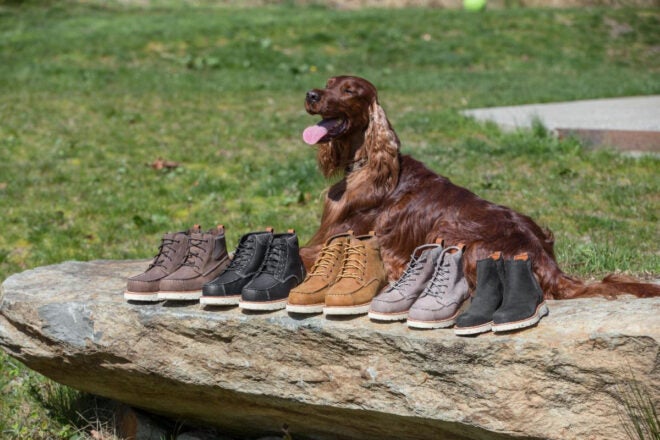 Irish Setter Partners w/ Montana Treehouse Retreat for Casual Footwear