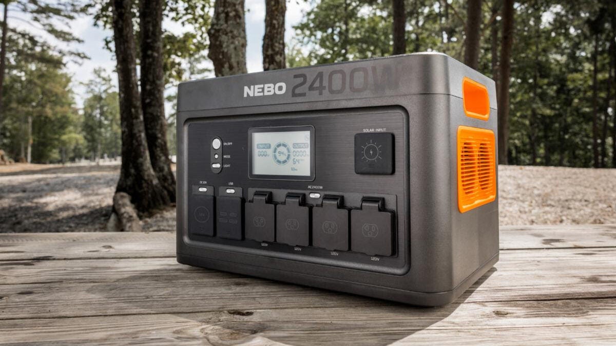 NEBO Unveils Portable Power with the Pinnacle 2400 Power
Station