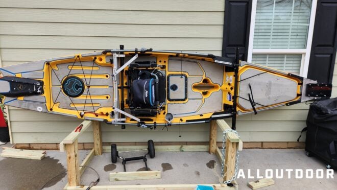 Do-It-Yourself Project (DIY) – Outdoor Kayak Rack