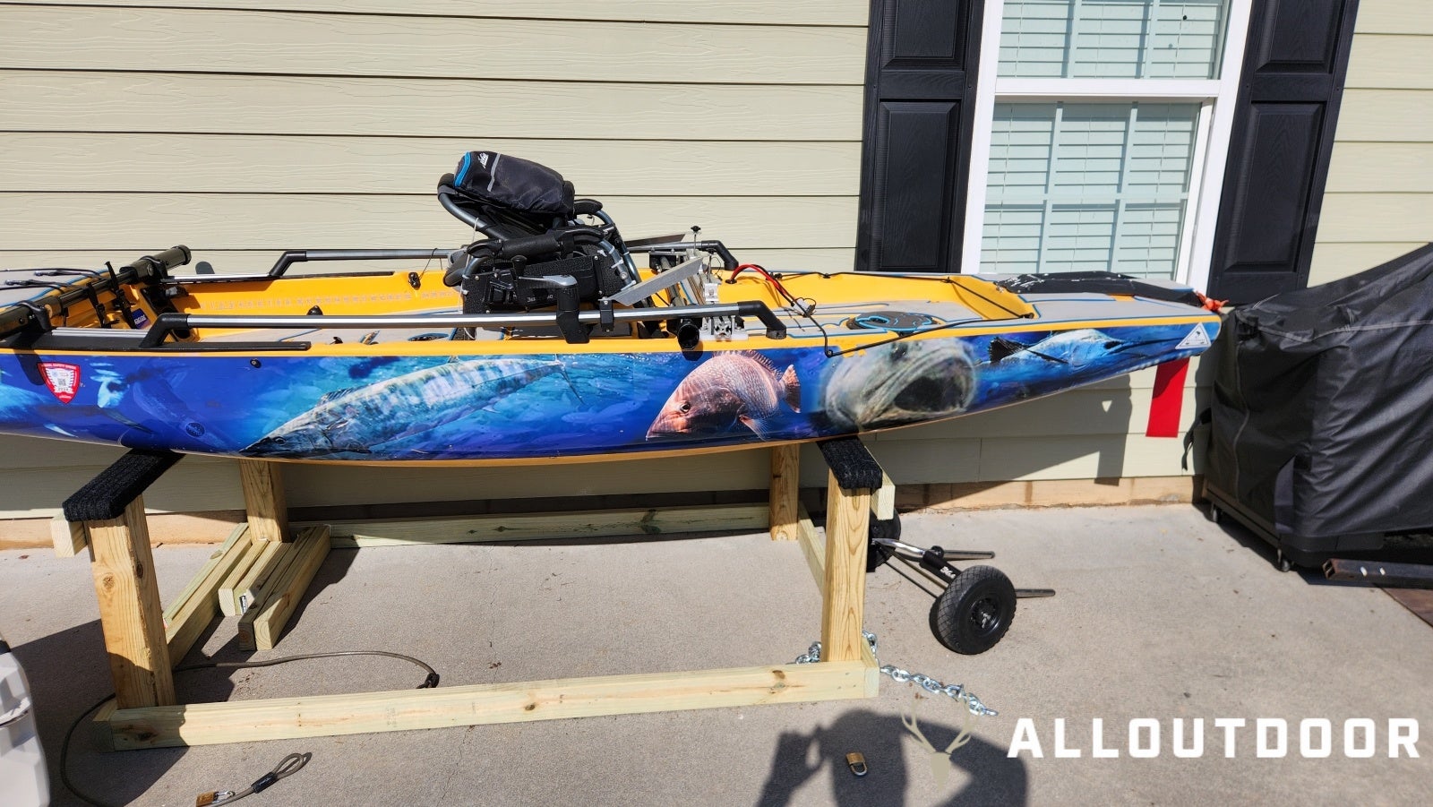 Do-It-Yourself Project (DIY) – Outdoor Kayak Rack