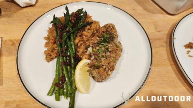 Cook your Catch – Pecan Crusted Mahi Mahi (Dolphin)