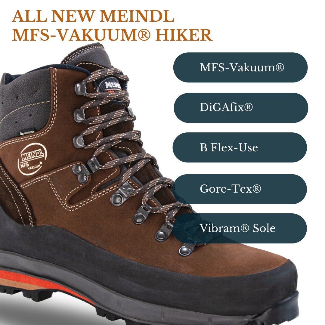 Fresh Release: Meindl USA's Premium MFS Vakuum Hiker Boot