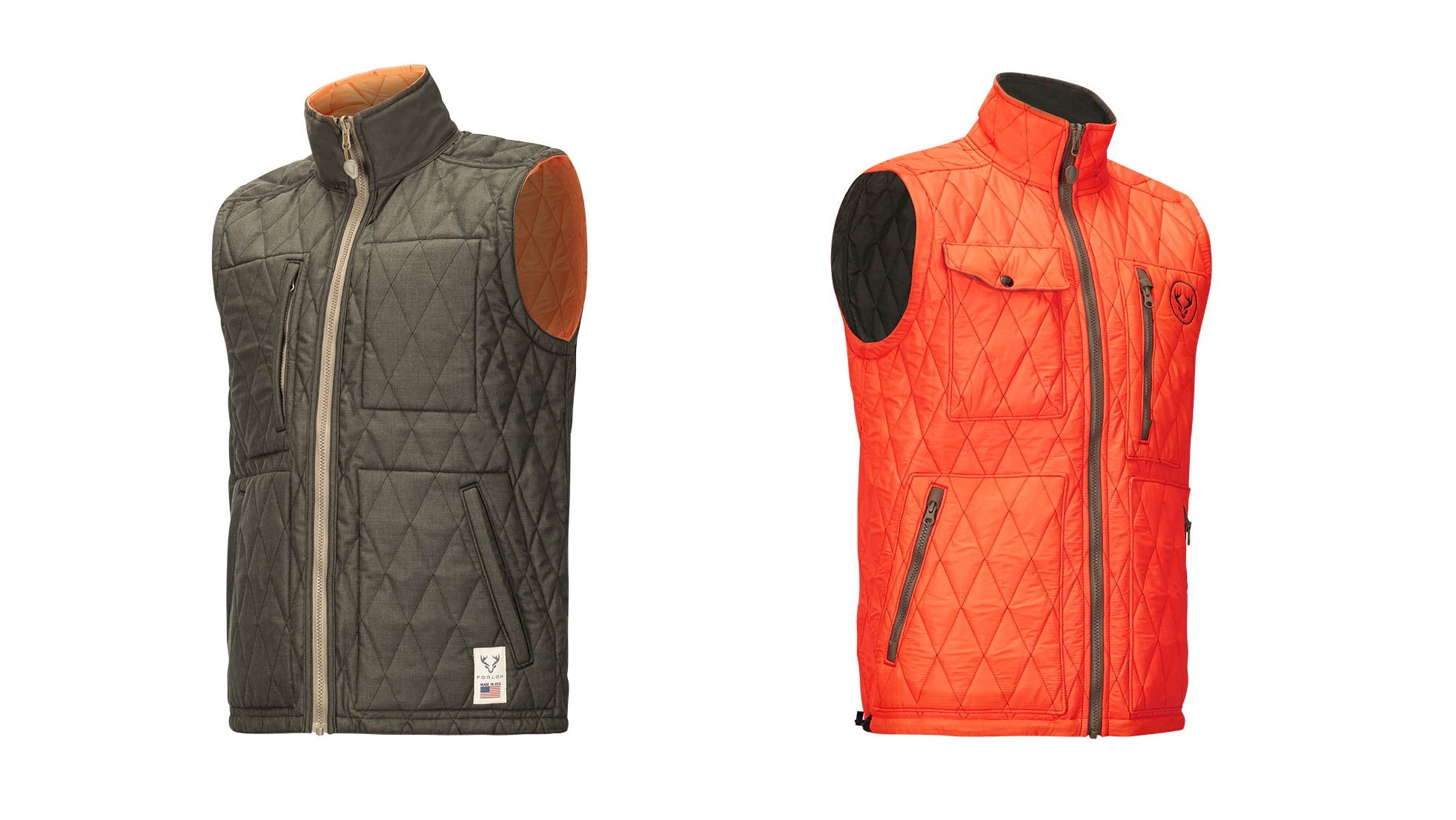 New Men's Hi-Loft Reversible Merino Wool Vest from FORLOH