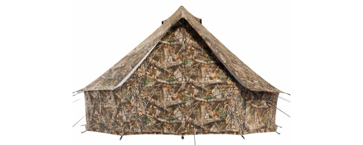 White Duck Outdoors Debuts Realtree EDGE Camo Regatta Canvas Tent