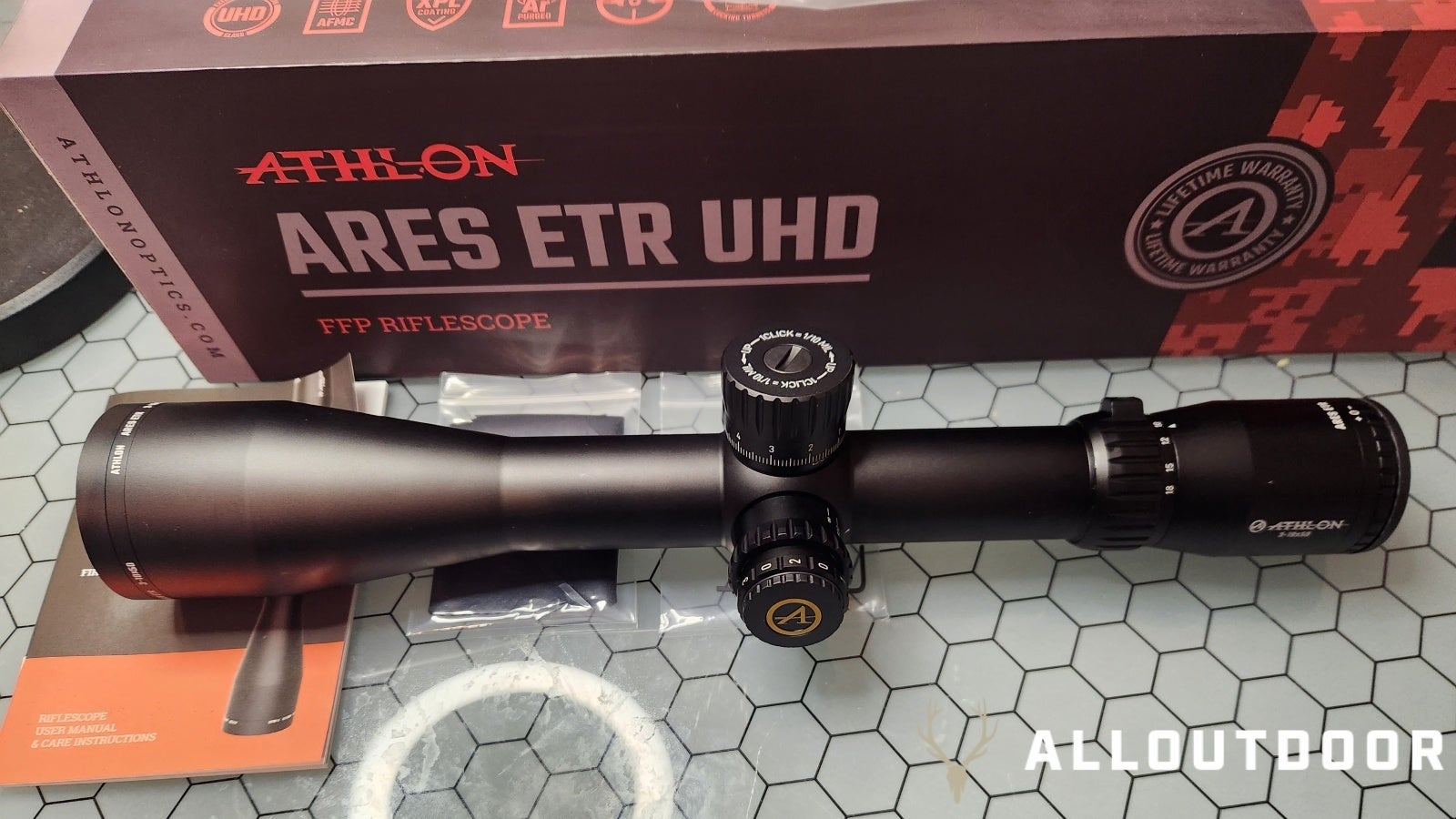 AllOutdoor Review: Athlon Optics ARES ETR UHD 3-18x50 APRS6 FFP IR MIL