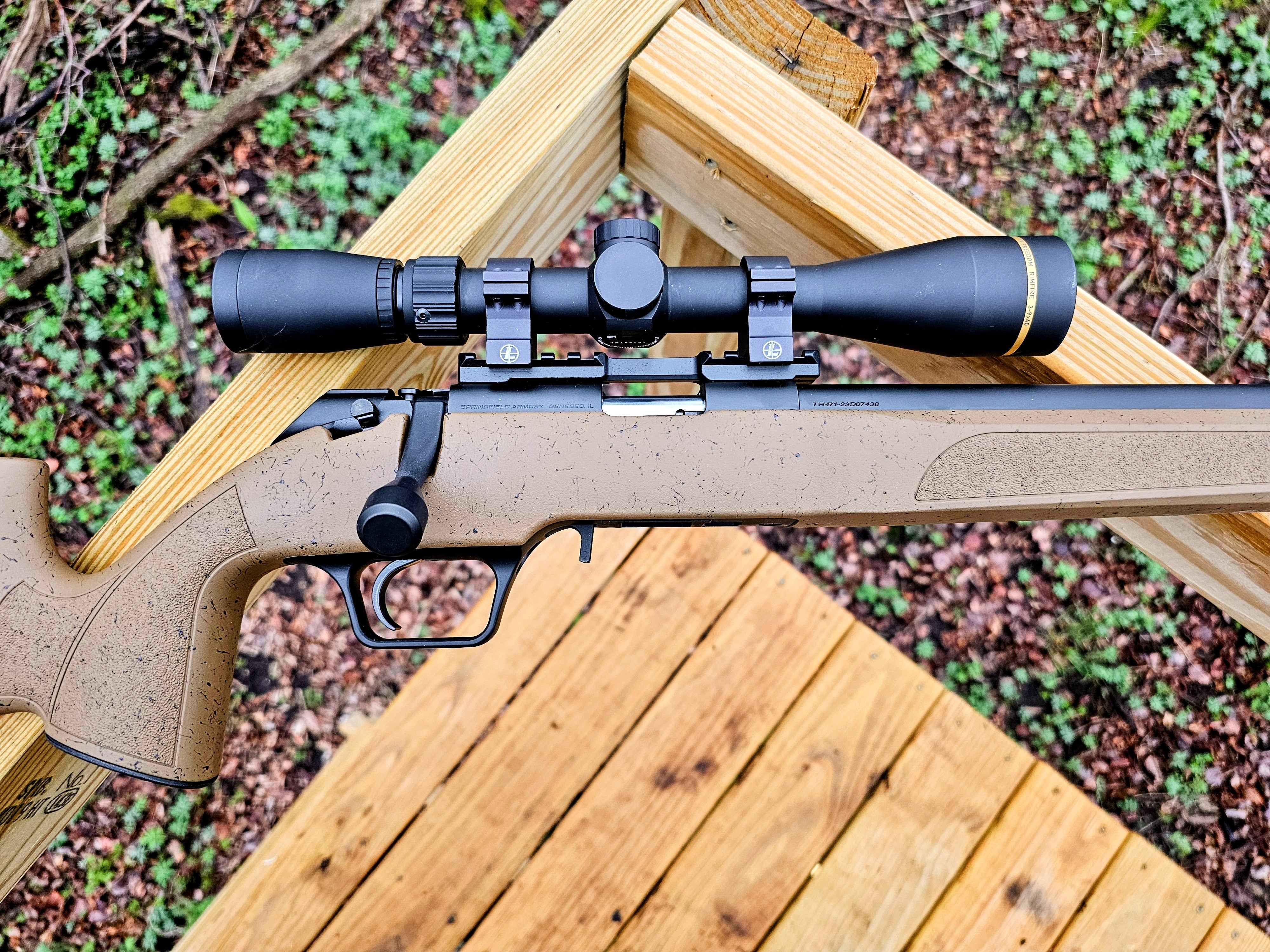 AO Review: Springfield 2020 Rimfire Target 22 | Coyote w/ Black Webbing