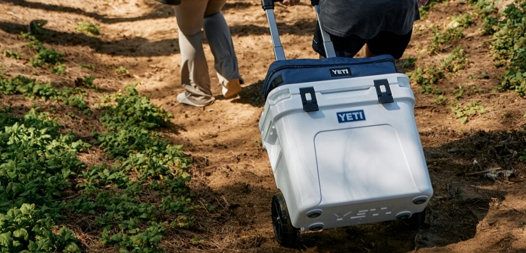 New YETI Roadie 32 Wheeled Cooler - Summer Travel Ready