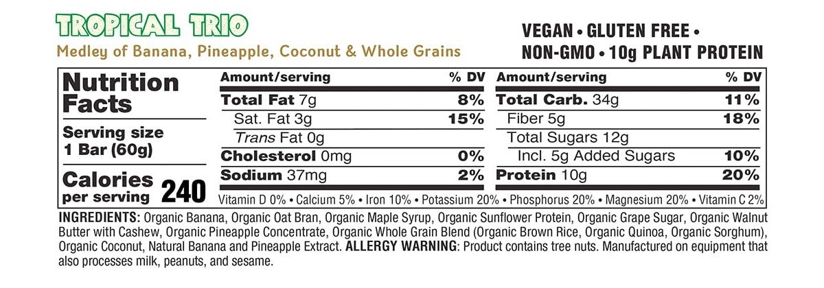 AllOutdoor Review: JAMBAR Organic, Vegan Energy Bars - Clean Snacks