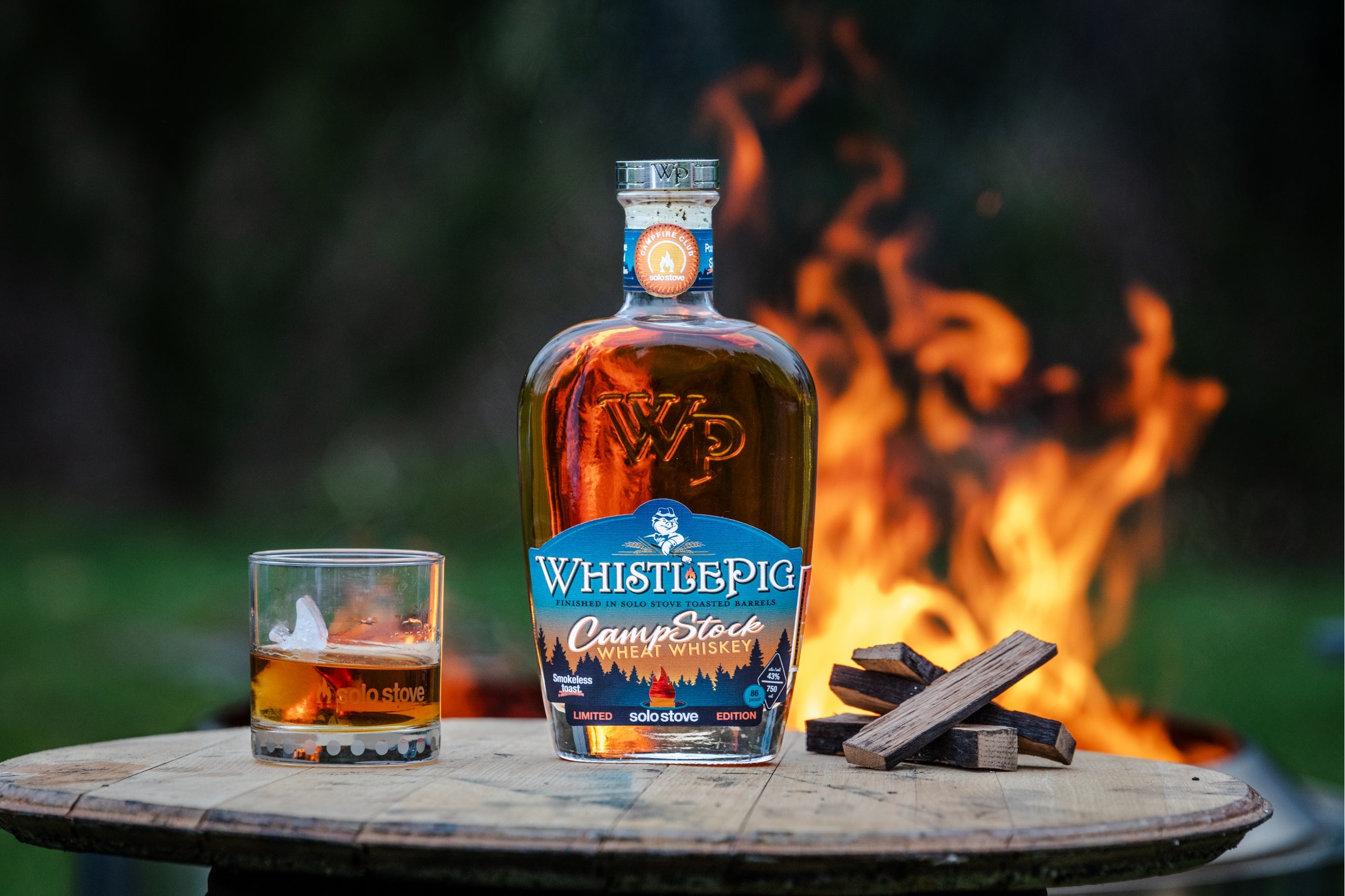 WhistlePig and Solo Stove Team Up To Create CampStock Wheat Whiskey