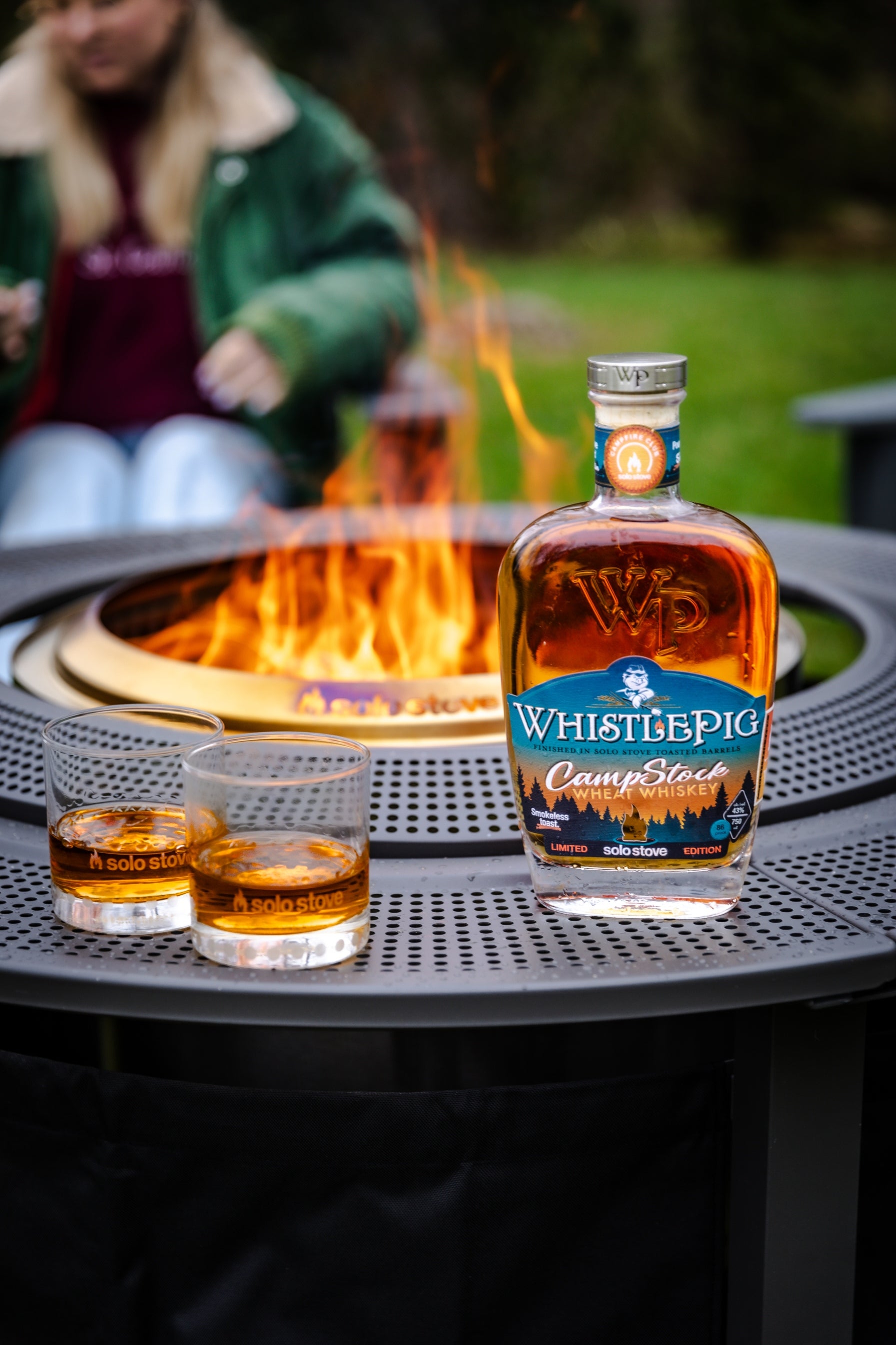 WhistlePig and Solo Stove Team Up To Create CampStock Wheat Whiskey