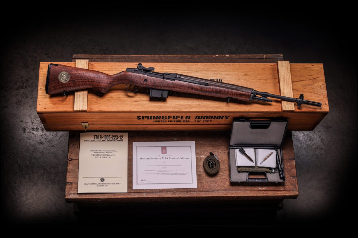Springfield Armory Unveils Limited-Edition M1A 50th Anniversary Rifle Springfield Armory Unveils Limited-Edition M1A 50th Anniversary Rifle