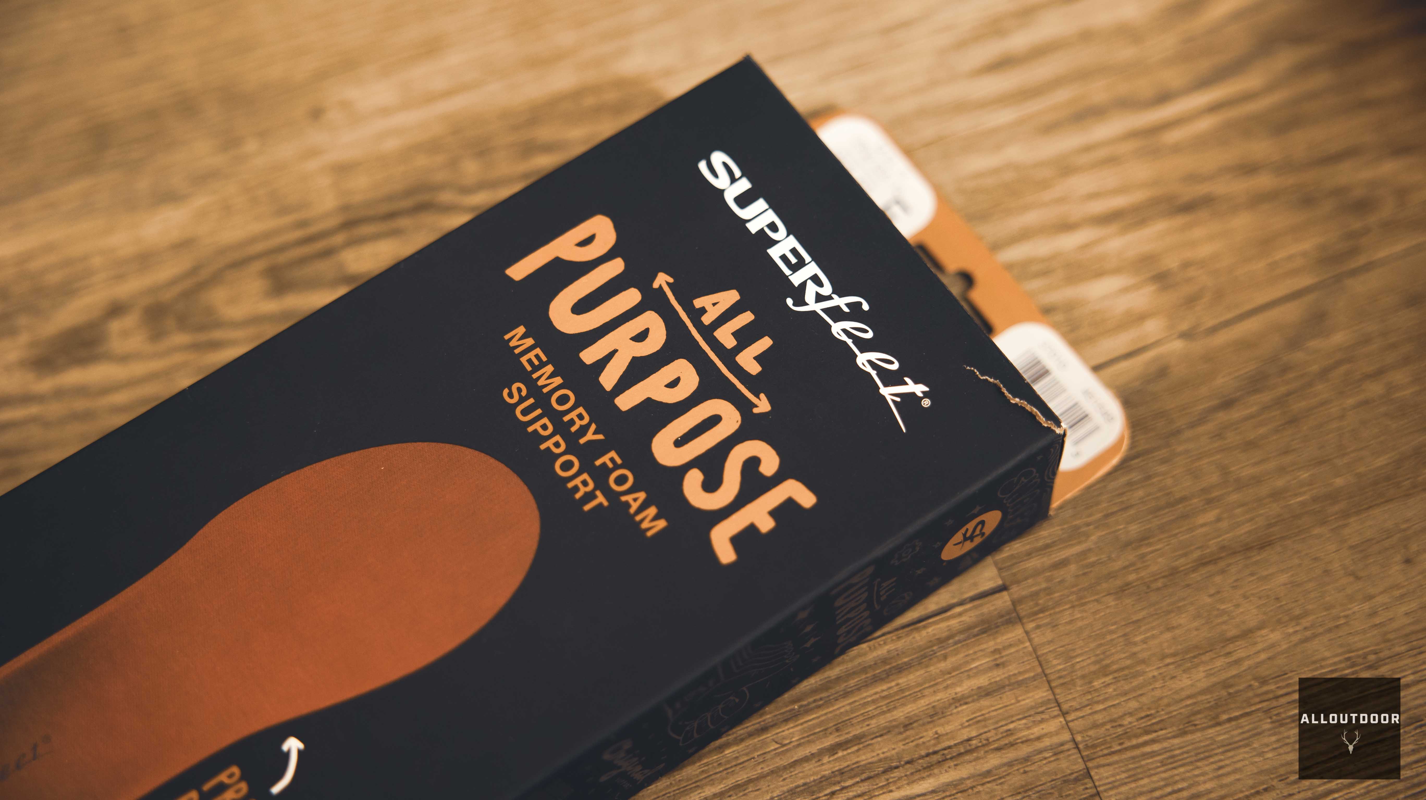AllOutdoor Review - Superfeet All Purpose Memory Foam Insoles
