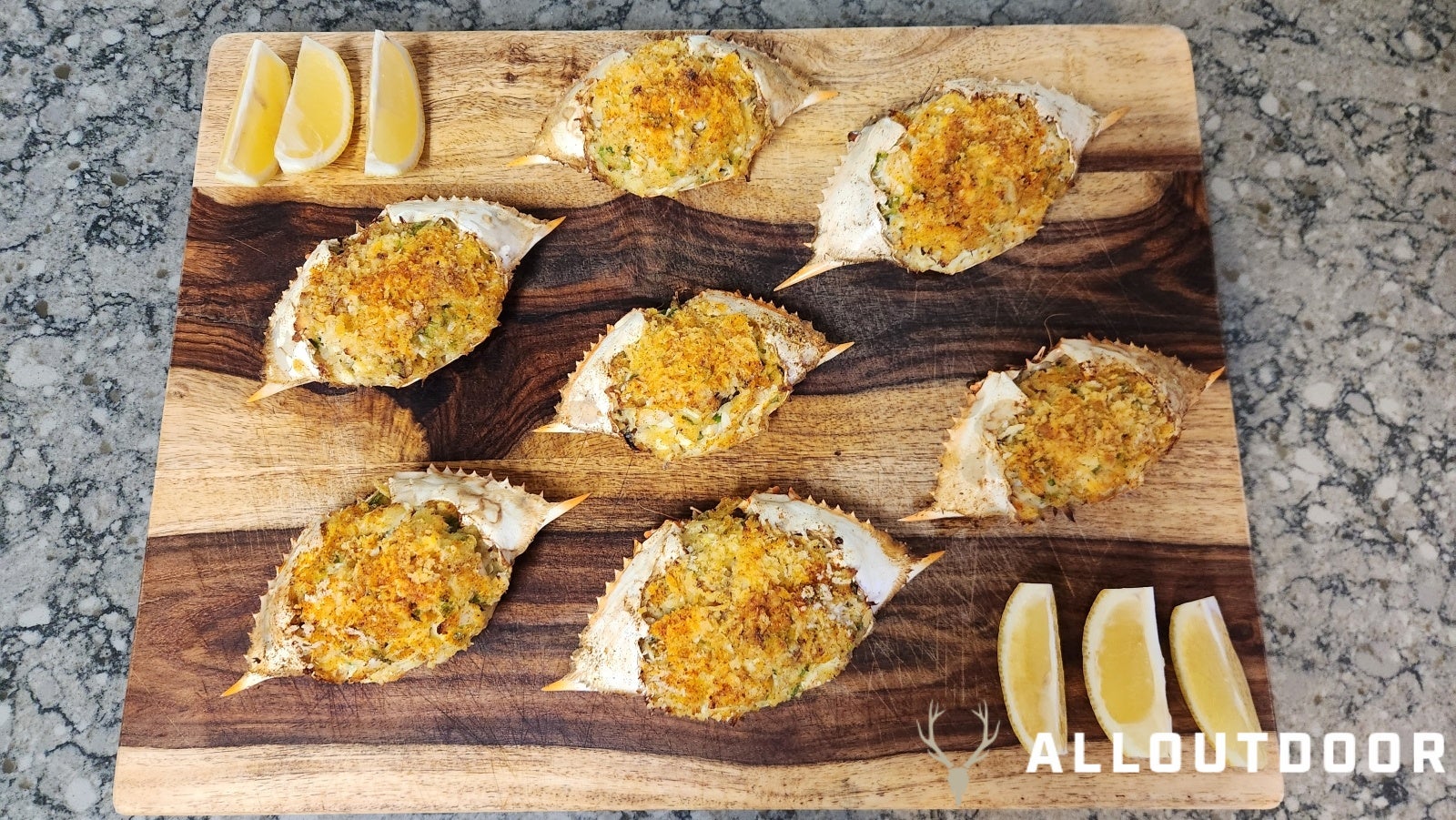 Cook dinner your Catch – Baked Deviled Crab from Florida Blue Crabs
