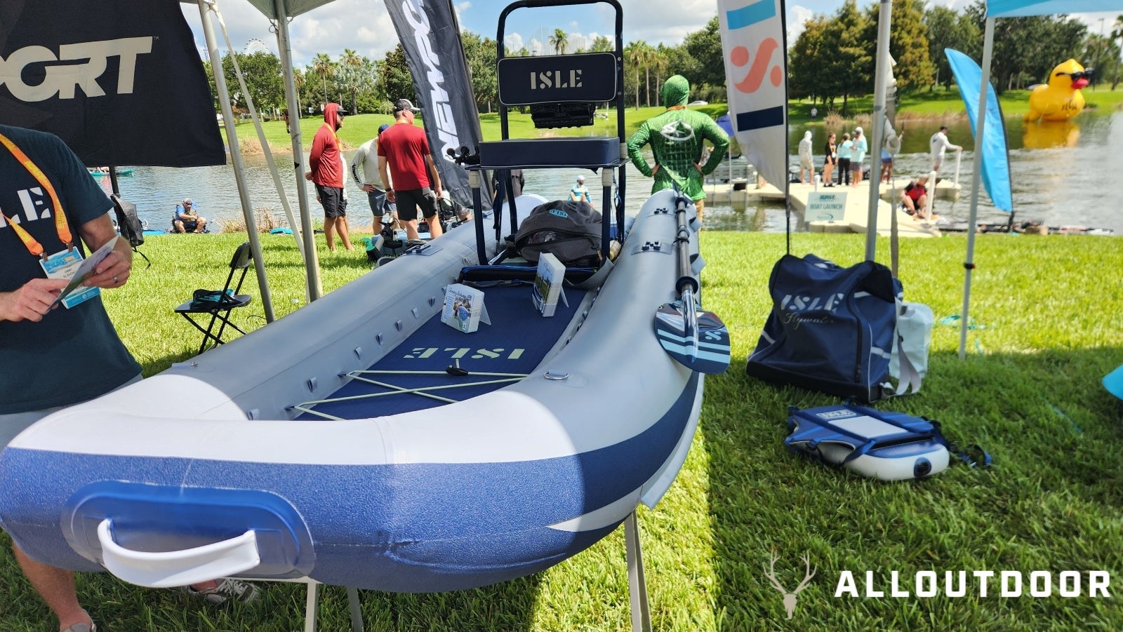[ICAST 2024] ISLE's NEW Flywater Micro-Skiff Kayak