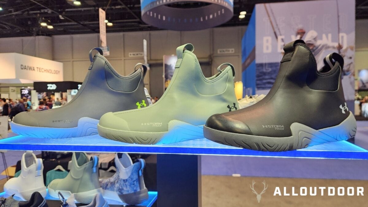 ICAST 2024 Charged Shoreman Deck Boot from Under Armour