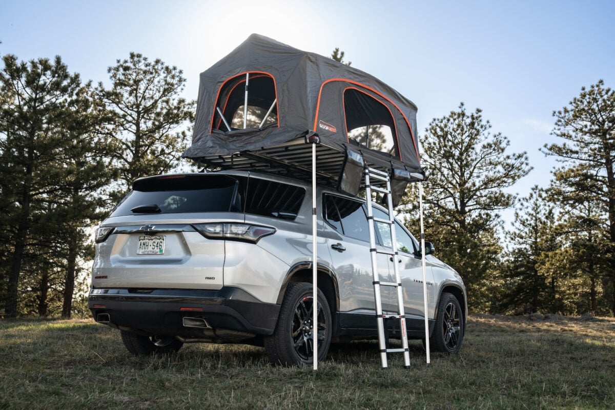 Roofnest Meadowlark XL Rooftop Tent offers 3-Person Spacious Tenting Roofnest Meadowlark XL Rooftop Tent offers 3-Person Spacious Tenting