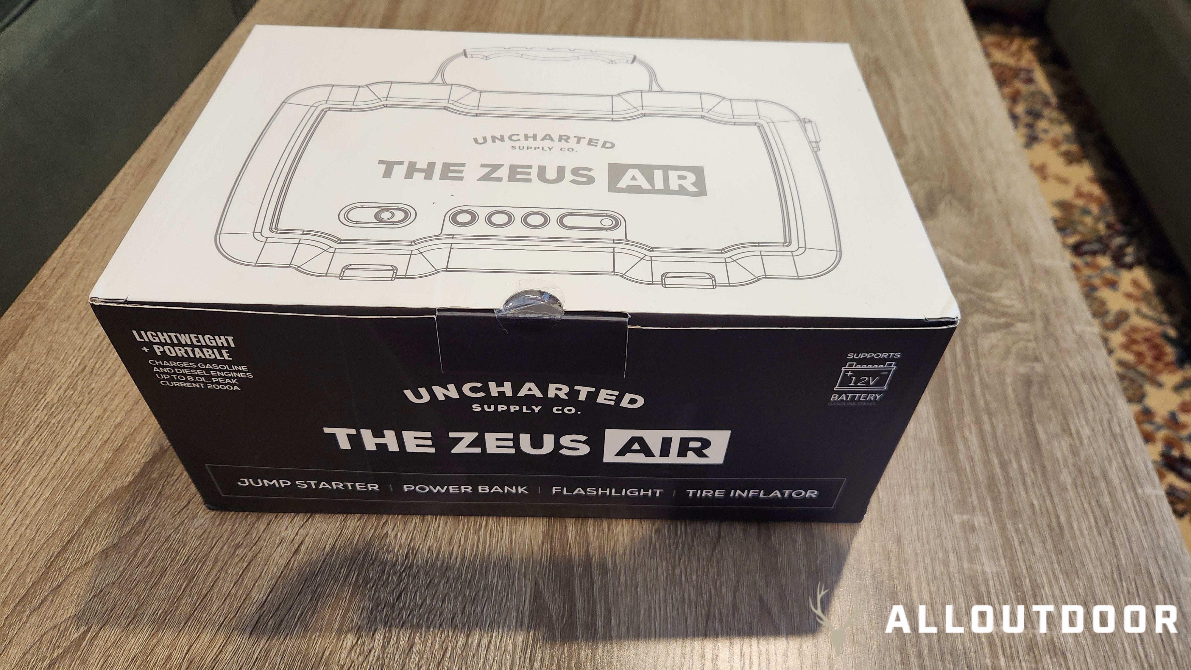AllOutdoor Review – Uncharted Supply Co. Zeus Air Jump Starter