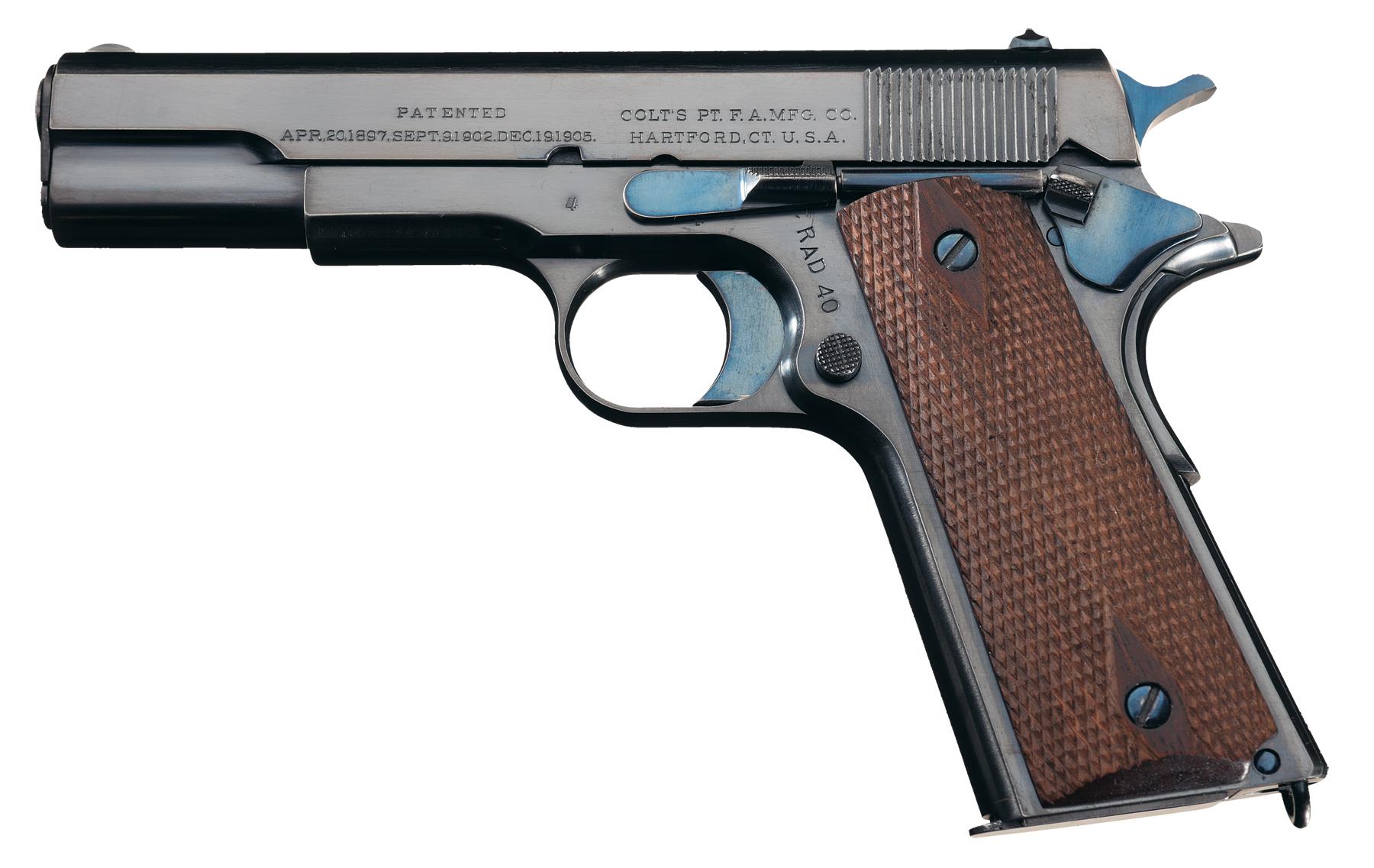 POTD: The Experimental Colt Model 1910 – A Scaled-Down 1911 POTD: The Experimental Colt Model 1910 – A Scaled-Down 1911