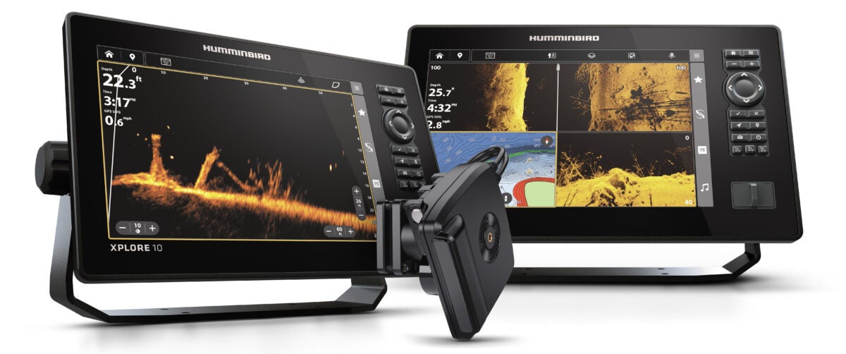 Humminbird NEW MEGA Live 2 Forward-Facing Sonar & XPLORE Fish Finders Humminbird NEW MEGA Live 2 Forward-Facing Sonar & XPLORE Fish Finders