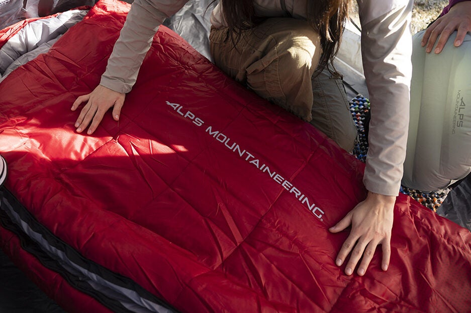 New ALPS Mountaineering Mummy Sleeping Bags & Trailblazer Air Pad
