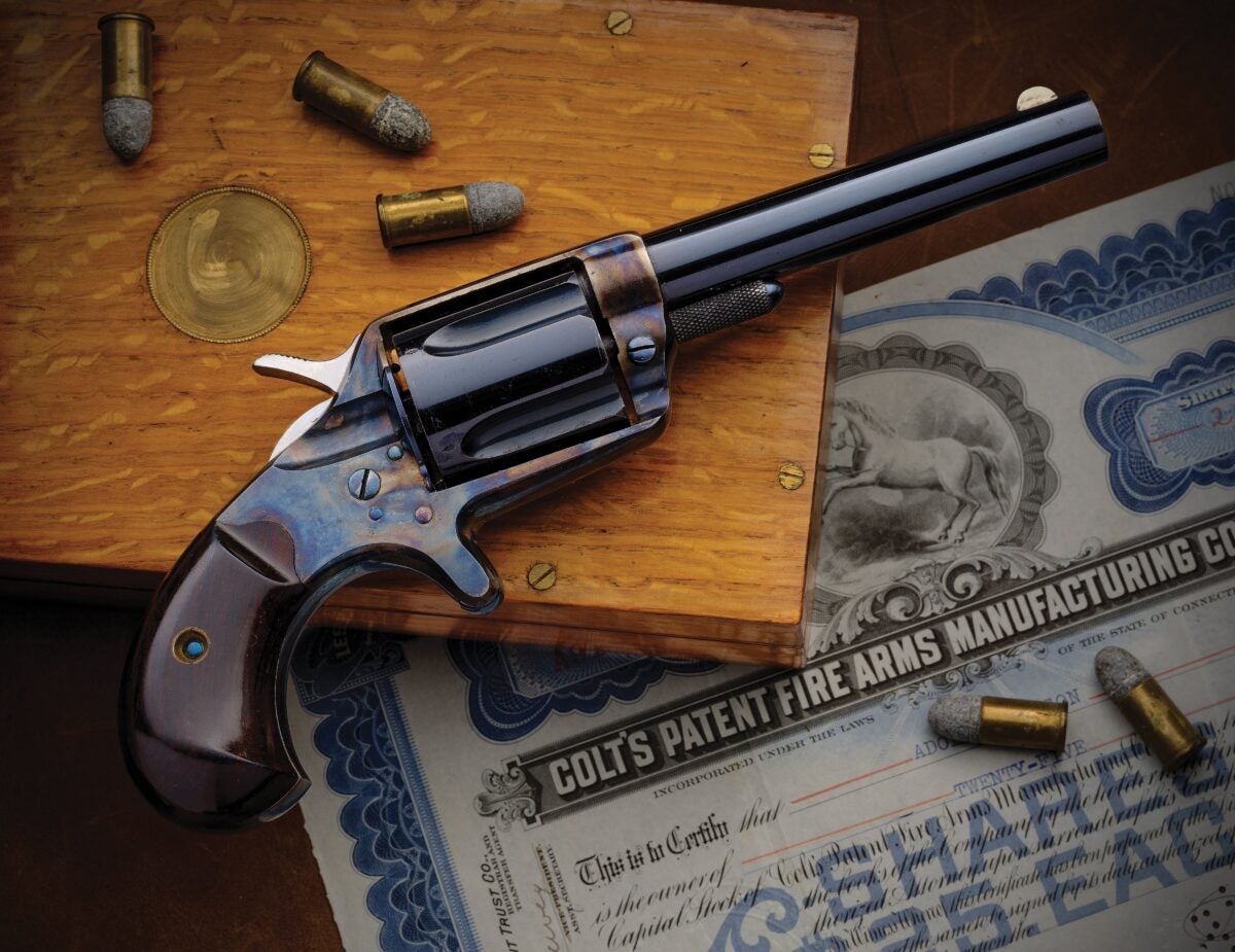 POTD: The London Agency Colt New Line .38 – A Rare Long-Barrel Variant