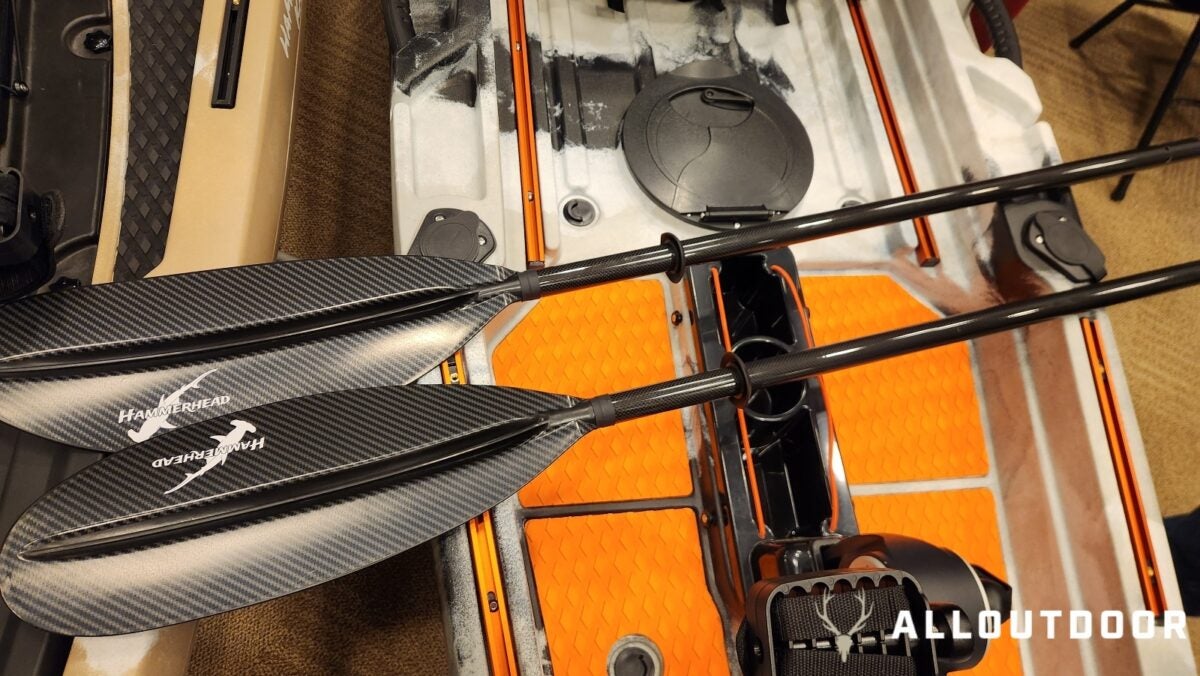 NEW Hammerhead Kayaks with Carbon Fiber Paddles NEW Hammerhead Kayaks with Carbon Fiber Paddles