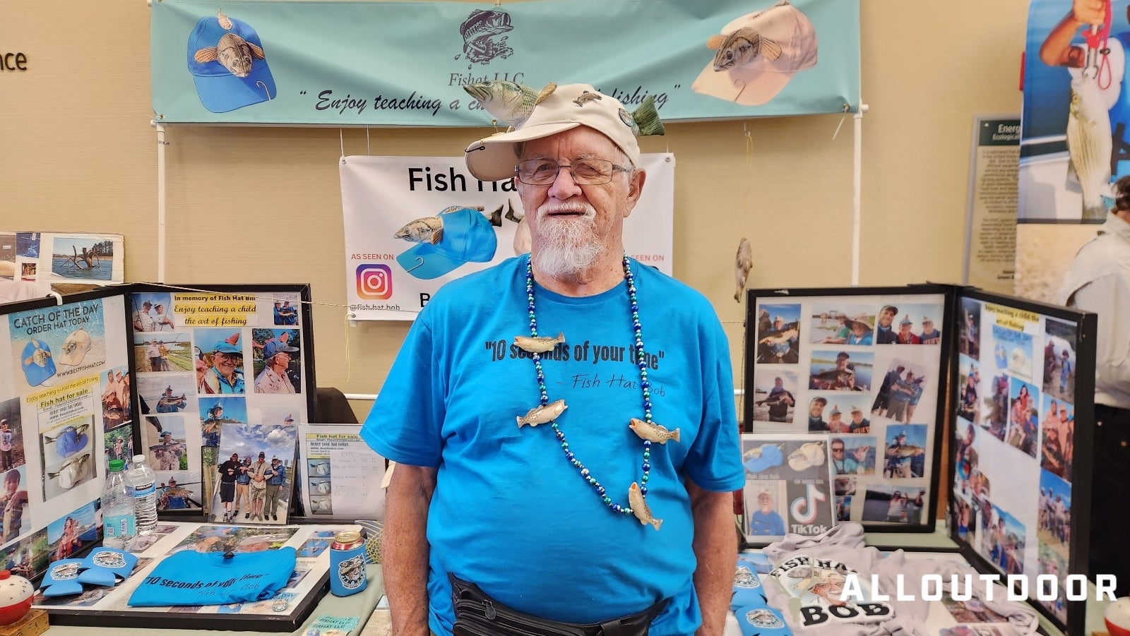 The Best Fish Hat Available from the One and Only "Fish Hat Bob"