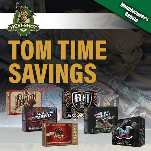 HEVI-Shot, Remington & Federal Debut Spring Turkey Hunting Rebates