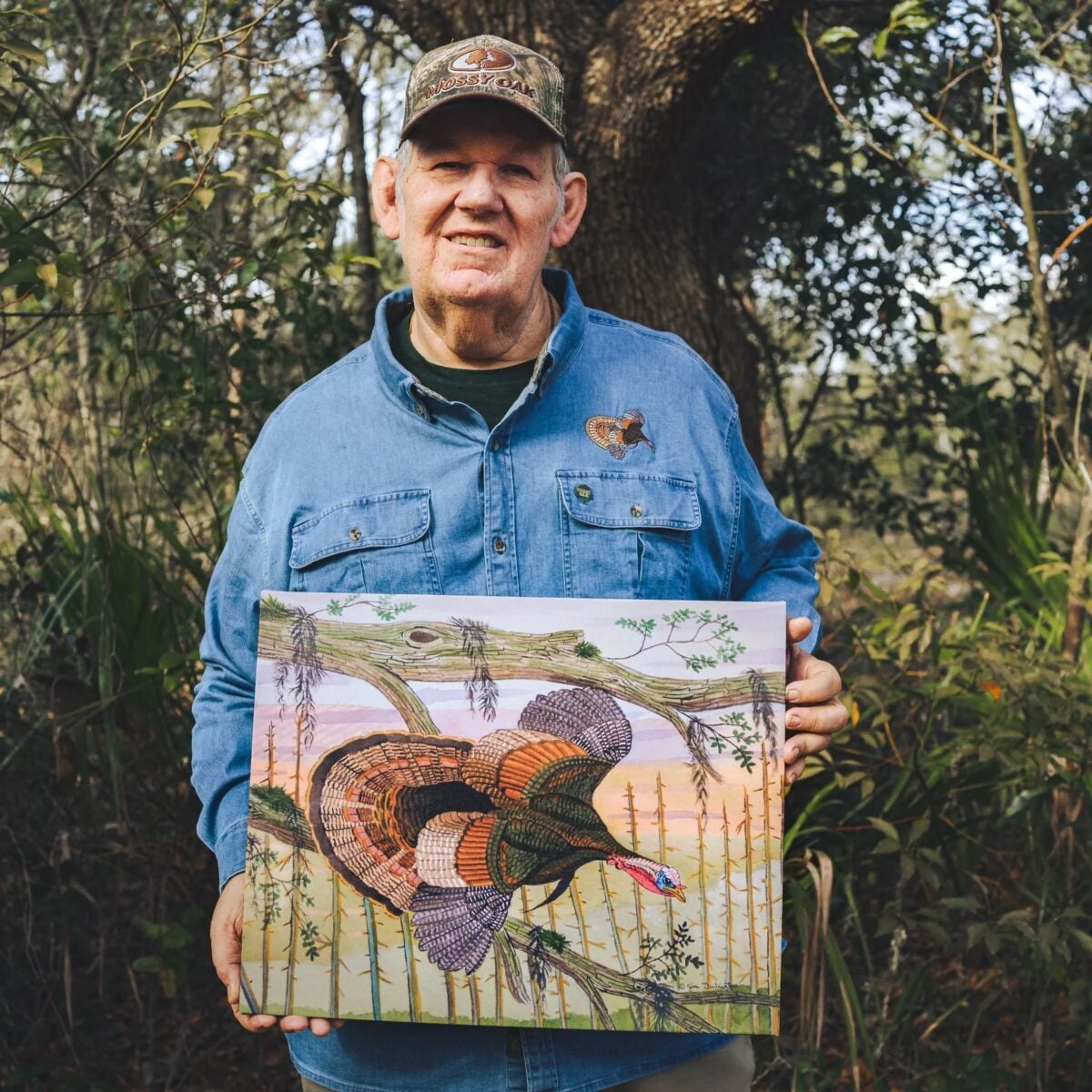 Mossy Oak Unveils their 2025 Wild Turkey Conservation Stamp