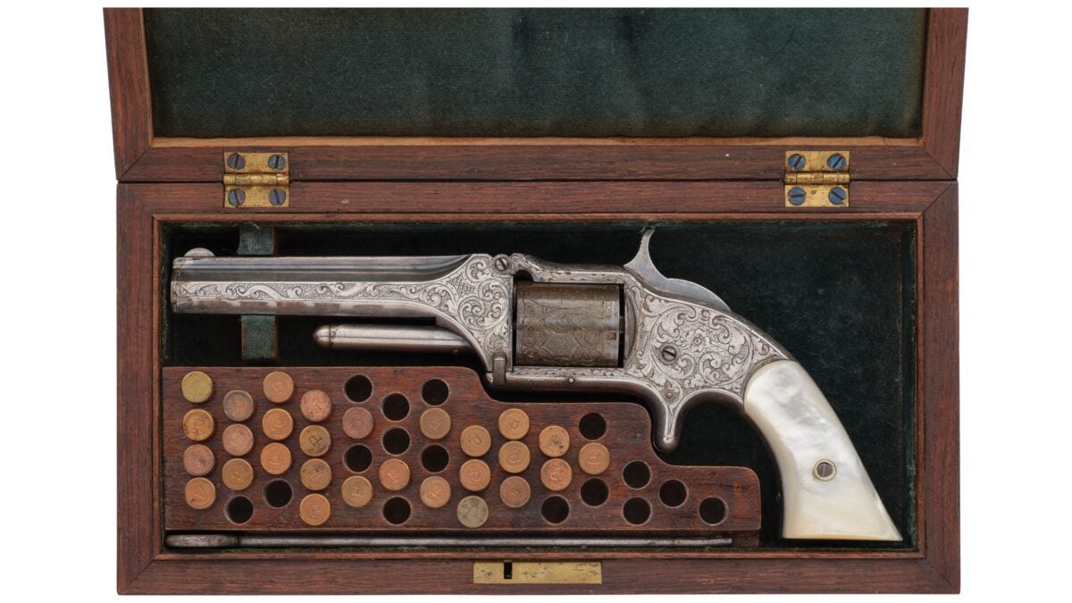 POTD: Horace Smith’s Personal Revolver – A Founder’s Exhibition Piece POTD: Horace Smith’s Personal Revolver – A Founder’s Exhibition Piece