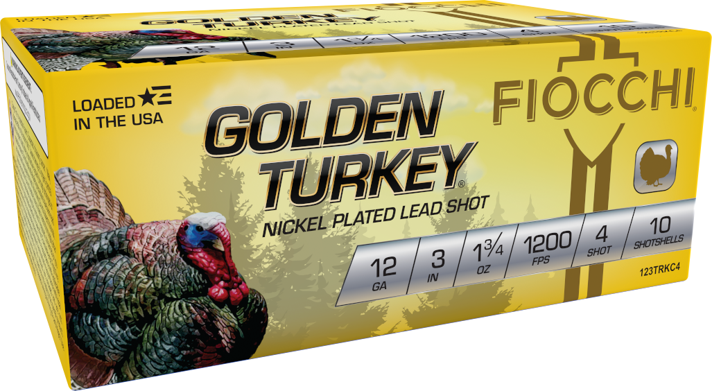 Longbeards are Strutting! Grab Some New Fiocchi Golden Turkey Shells