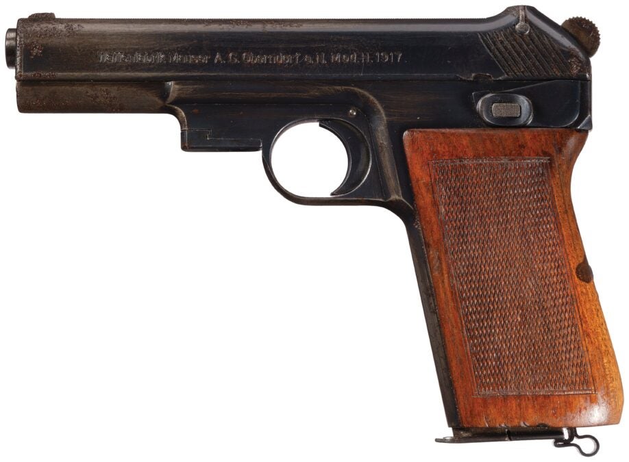 POTD: Mauser Model H 1917 Prototype #10 – The Missing Link POTD: Mauser Model H 1917 Prototype #10 – The Missing Link